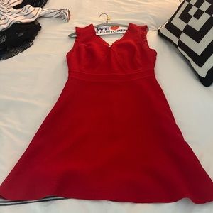 Sandro Red Mini Dress